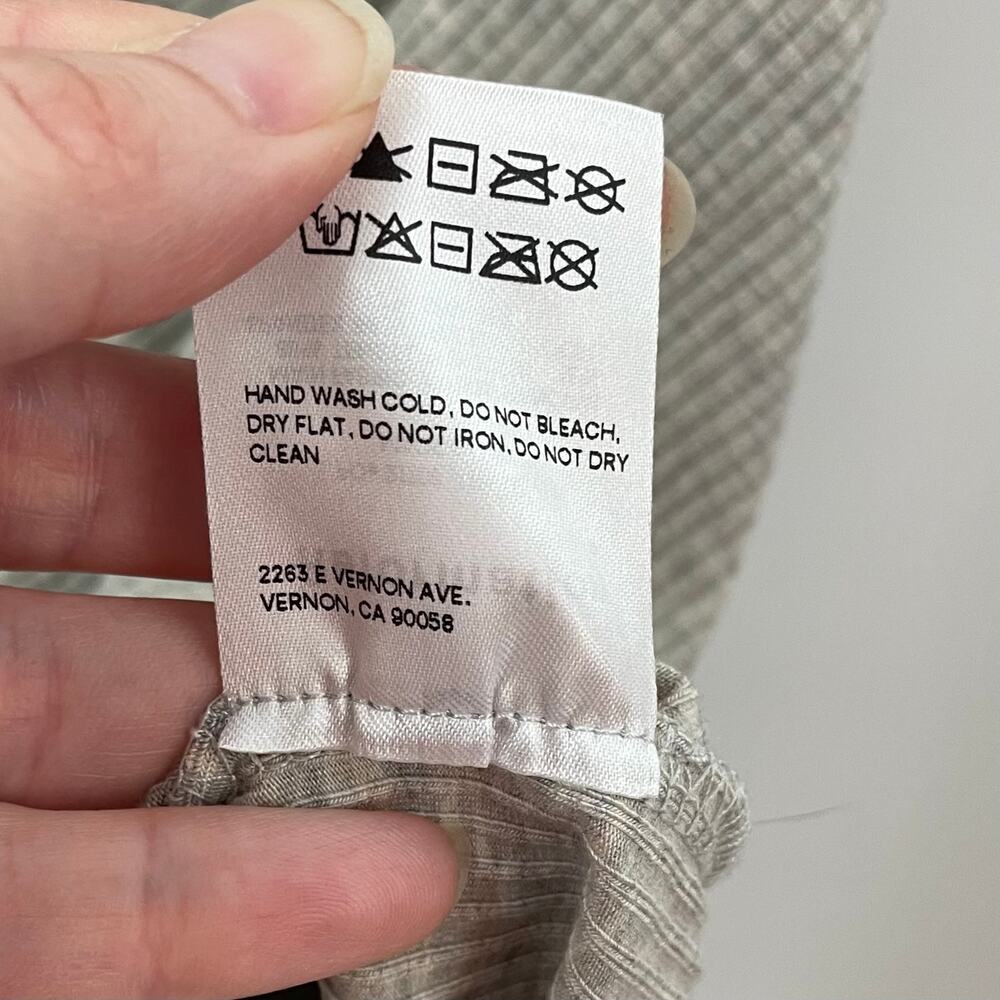 Reformation Lennon Dress Marble L - Picture 8 of 9